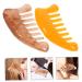 Frcolor 4-Piece Massage Comb Set - Resin Scalp & Neck Massager Tool - Multi-Functional Jade Hair Comb for Ultimate Relaxation - Buy Online on GoSupps.com