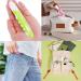 2 Pack Travel Toothbrush - Soft Bristle Folding & Portable Toothbrush (Green & Pink) for Convenient International Travel - Buy Online on GoSupps.com