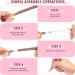 3-Piece Air Release Weeding Pen Set | Fine Point, Glitter Metal, Retractable Craft Vinyl Tools - Rose Gold Smooth Style - Buy Online on GoSupps.com