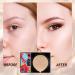 Roinaid CC Cream Cushion Foundation Mushroom Air Cushion CC Cream Beauty Cream Exo Too Cushion Foundation Korean Brightening Long-Lasting Liquid Primer - Buy Online on GoSupps.com