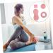 Clispeed 4-Piece Massage Ball Set | Myofascial Muscle Roll & Lacrosse Balls for Yoga Fitness and Pressure Point Relief | Silicone Hand Exercise Aid - Buy Online on GoSupps.com