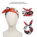 Alwaysgirls Women Headband Twist Bow Wired Headwrap - Retro Polka Dot Multicolored Hair Accessory for Women & Girls - Buy Online on GoSupps.com