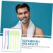 Minkissy 6 Pack Hard Bristle Adult Toothbrush - Premium Plastic Travel Toothbrush & Floss Set - Buy Online on GoSupps.com