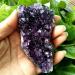 Natural Crystal Rough 1PC 80-100g Natural Brazilian Amethyst Stone Quartz Crystal Cluster Rock Specimens Ornament Home Decor dingchi Purple - Buy Online on GoSupps.com