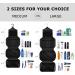 homchen Hanging Travel Toiletry Bag Waterproof Folding Portable Cosmetic Bag Wash Bag for Men and Women (M Black02) M Black02 - Buy Online on GoSupps.com