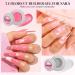 Morovan Builder Gel Polish Kit - Clear & Pink Hard Gel for Nail Extensions | UV Lamp & Cuticle Oil Included - Buy Online on GoSupps.com
