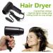 Compact Travel Hair Dryers Professional Car Blow Dryer 12V Hair Styling Blowout Fast Drying Heating Tool with Constant Temperature Hair Designing Travel Essentialls for Girls Boys Outdoor Trips - Buy Online on GoSupps.com