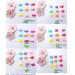 MOODKEY 106PCS Self Hinge Hair Barrettes - Colorful Cute Hair Clips for Baby Girls - Buy Online on GoSupps.com