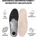 Bama Comfort Primus Extra Footbed - Anatomically Shaped Genuine Leather Insole for Unisex - Available in Brown/Silver/Black Size 42 - Ultimate Comfort for All Day Wear - Buy Online on GoSupps.com