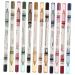 FOMIYES 12 Shimmer Eyeliner Eye Liner Pencils Makeup Eyeliner Lip Eyeliner Pencil Set Flash Makeup Pen 1 count (Pack of 1) As Shown