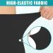 Evolyline Medical Compression Pantyhose for Women & Men 20-30mmHg Footless Graduated Support Tights Compression Pantyhose Opaque Compression Socks Stockings for Varicose Veins Edema Flight Nursing Black M - Buy Online on GoSupps.com