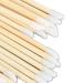 100pcs Disposable Bamboo Lip Brush Set - Portable Lip Gloss Applicators & Makeup Tools for Effortless Lipstick Application - Buy Online on GoSupps.com