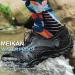 MEIKAN 100% Waterproof Unisex Hiking Socks - Digital Print, Breathable, Trekking & Wading - 1 Pair, Medium, Multicolored - Buy Online on GoSupps.com