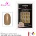Shop Bling Art Gold Pearly Oval False Nails - 24 Medium Tips for Stunning Nail Designs | International Shipping Available - Buy Online on GoSupps.com