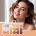 Concealer Contour Palette - 18 Colors Lightening Face Cream Waterproof Formula | Beauty Professional Concecing Makeup For Skin Correction Foundation Palette - Buy Online on GoSupps.com