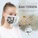 50-Piece Small Size Dark Rainbow Disposable Face Masks | Made in Germany | CE Certified | Breathable Triple Layer | Elastic Earloops | 99.78% Filtration - Buy Online on GoSupps.com