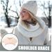 Buy Warm Shoulder Vest for Women - Comfortable Winter Shoulder Support & Compression Warmers - Breathable Velvet Accessories for Elderly & Maternity - 62x34 cm - Buy Online on GoSupps.com