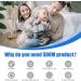 SDOM Mini Handheld Personal Fan in Grey - Portable Cooling Device - Buy Online on GoSupps.com
