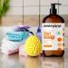 3 in 1 Citrus & Mint Soap | Versatile Shampoo Body Wash Bubble Bath - Natural Ingredients | Pack of 4 | 32 oz | Refreshing Essential Oils - Buy Online on GoSupps.com