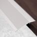 Floor Transition Strip 10cm Wide Aluminum Transitions Ramp Thresholds Reducer Bar for Wood/Laminate/Vinyl/Tile Floors (Color : Silver Size : Long 120cm/47.2in) Silver Long 120cm/47.2in
