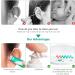BALHVIT Spiral Ear Wax Removal Tool | Safe & Painless Earwax Remover with 16 Silicone Tips - Efficient Ear Cleaner for Kids & Adults - Buy Online on GoSupps.com