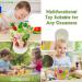 Motoric Cubes 5-in-1 Activity Toys for 1-3 Year Olds | Montessori Educational Wooden Activity Center | 49 PCS Gift for Kids 18 Months+ - Buy Online on GoSupps.com