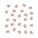 FRDTLUTHW 25Pcs Hair Accessories Loc Jewelry for Women Braids, Dreadlock Beads Metal Hair Clips Decoration Rose Gold(Multiple Styles)-style16 Color.Set 16