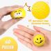 Jerify Mini Golf Stress Balls - 40 Pieces Yellow Foam Practice Balls for Kids, Men, Women - Sports Party Favors and Gift Bag Fillers - Buy Online on GoSupps.com
