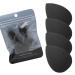 U&I Beauty Sponge Blender | Latex-Free & 100% Vegan Makeup Sponge for Powder Cream or Liquid Application | Foundation Concealer Highlight and Eye Shadow | Wet or Dry (1 Black Bundle) 1 Count (Pack of 1) Black 1