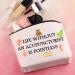 BDPWSS Life Without Acupuncturist Is Pointless Makeup Bag | Perfect Acupuncturist Gift & Waterproof Acupuncture Love Item - Buy Online on GoSupps.com