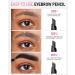 Black Eyebrow Pencil Waterproof | #1 Brow Pencil for Women | Long-lasting Eye Makeup - Buy Online on GoSupps.com