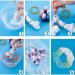 15pcs Strong Hold White Hair Ties & Headbands - Elastic Cotton Ponytail Bands | Hair Accessories for All Styles - Buy Online on GoSupps.com