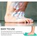 Newthinking Shower Foot Scrubber Cleaner Massager - Exfoliating Feet Spa with Suction Cup for Improved Circulation & Pain Relief (Green) - Buy Online on GoSupps.com