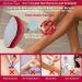 Pain-Free Germantique Crystal Hair Remover - Natural Rubber & Nanoglas Epilator for Silky Smooth Skin (Red) - Shop Internationally - Buy Online on GoSupps.com