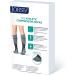 JOBST Sport Knee High Compression Socks 15-20 mmHg - Black/Cool Black - X-Large - Buy Online on GoSupps.com