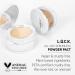 Lock N' Tap All Day Sebumless Powder Pact 01 Light Beige - Silky Finish, Long Lasting Sebum Control, Sun Protection - 0.35oz./10g - Buy Online on GoSupps.com