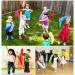 Fysl 20-Piece Colorful Jongliert cher Set - 60x60 cm Dance & Gymnastics Towels for Kids | Chiffon Dance Towels for Kindergarten Shows - Buy Online on GoSupps.com