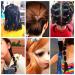 Tesvyns 1500pcs Mini Clear Hair Rubber Bands - Non-slip Elastic Hair Ties for Girls - Buy Online on GoSupps.com