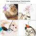 Caliyo Interactive Cat Toys with Suction Cup | Funny Birds & Feathers | Intelligence Toys for Cats - Buy Online on GoSupps.com