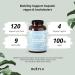 Glucosamine + Chondroitin High-Dose Vegan Mobility Support with MSM Hyaluronic Acid Zinc & Vitamin C - 120 Capsules | Raw Materials Glucosagreen & Phytroitin - Buy Online on GoSupps.com