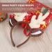 2 Pack Reindeer Antler Headband for Kids - Christmas Antlers Gift | Milk White - Perfect for Christmas & Thanksgiving - Buy Online on GoSupps.com