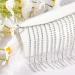 Silver Rhinestone Ribbon Tassel Chain - 1.5 Yards | DIY Wedding Craft Trim - Buy Online on GoSupps.com