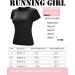 RUNNING GIRL Women's Seamless Dry-Fit Short Sleeve Workout Shirts 3-Pack - Small - Buy Online on GoSupps.com