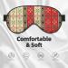 Navaho Style Unisex Sleep Eye Mask | Soft Comfort Travel Eye Shade for Yoga & Shift Work - Buy Online on GoSupps.com