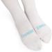 Doc Miller Thigh High Anti-Embolism Compression Socks - White 15-20mmHg Support Hose for Women & Men - Large - Buy Online on GoSupps.com