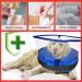 Ashpas Inflatable Break Ruff Dog Collar & Cat Collar - Protective Layer for Long Snouts | Leak Protection & Post-Op Recovery (Removable L) - Buy Online on GoSupps.com