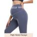 HOFISH Women's High Waisted Morandi Grey Leggings - Medium | Workout Yoga Pants - Buy Online on GoSupps.com