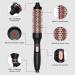 Automatic Curling Wand for Long Hair | Thermal Brush Hair Curling Iron for Lasting Curls | Crimper Tool for Women & Girls - Black - Buy Online on GoSupps.com