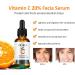Vitamin C Serum Face with Hyaluronic Acid - 20% Vitamin C for Anti-wrinkle - Vitamin C Serum For Dull Tired Skin - Anti Pigmentation for Face for All Skin Types Vegan - Women/Men - Buy Online on GoSupps.com