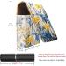 Buy Autumn Yellow Flower Lipstick Case | Leather Organizer with Mirror - Mini Lip Gloss Holder - Buy Online on GoSupps.com